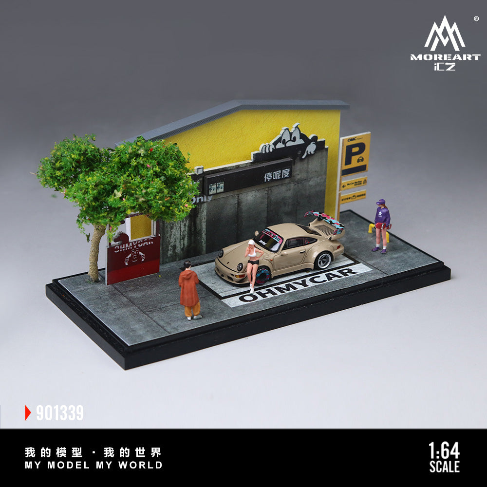 1/64 ガレージ　コンテナ　コカコーラ　moreart ホットウィール　125 Preorder] MoreArt 1:64 OMC FAMOUS TOURIST SPOT MO901339 – Horizon