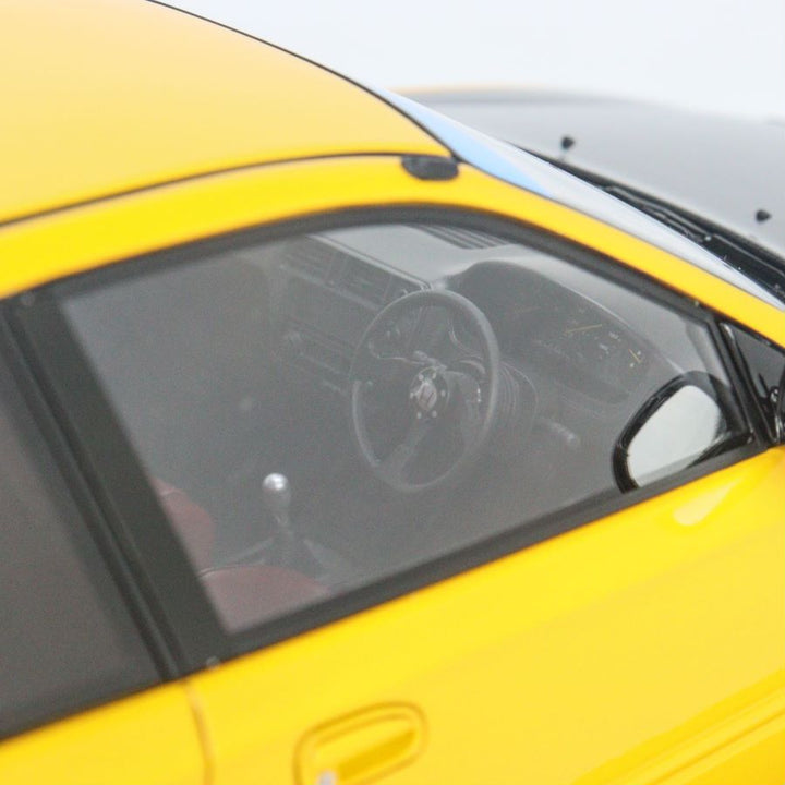 Ignition Model 1:18 Honda Civic (EK9) Type R Yellow