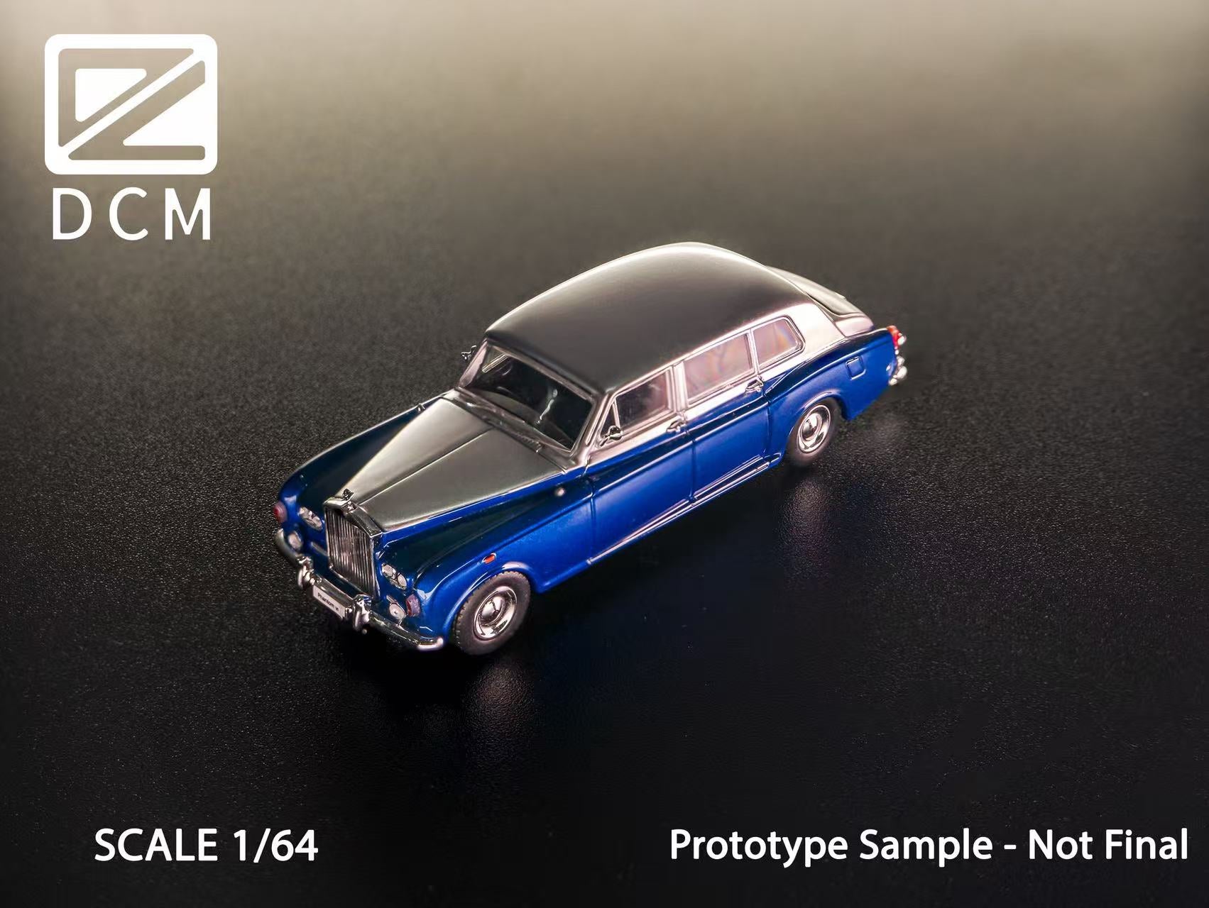 Kyosho 1:18 Rolls Royce Phantom Coupe 2-Türer Baujahr 2008 Blau Metallic 08862blm