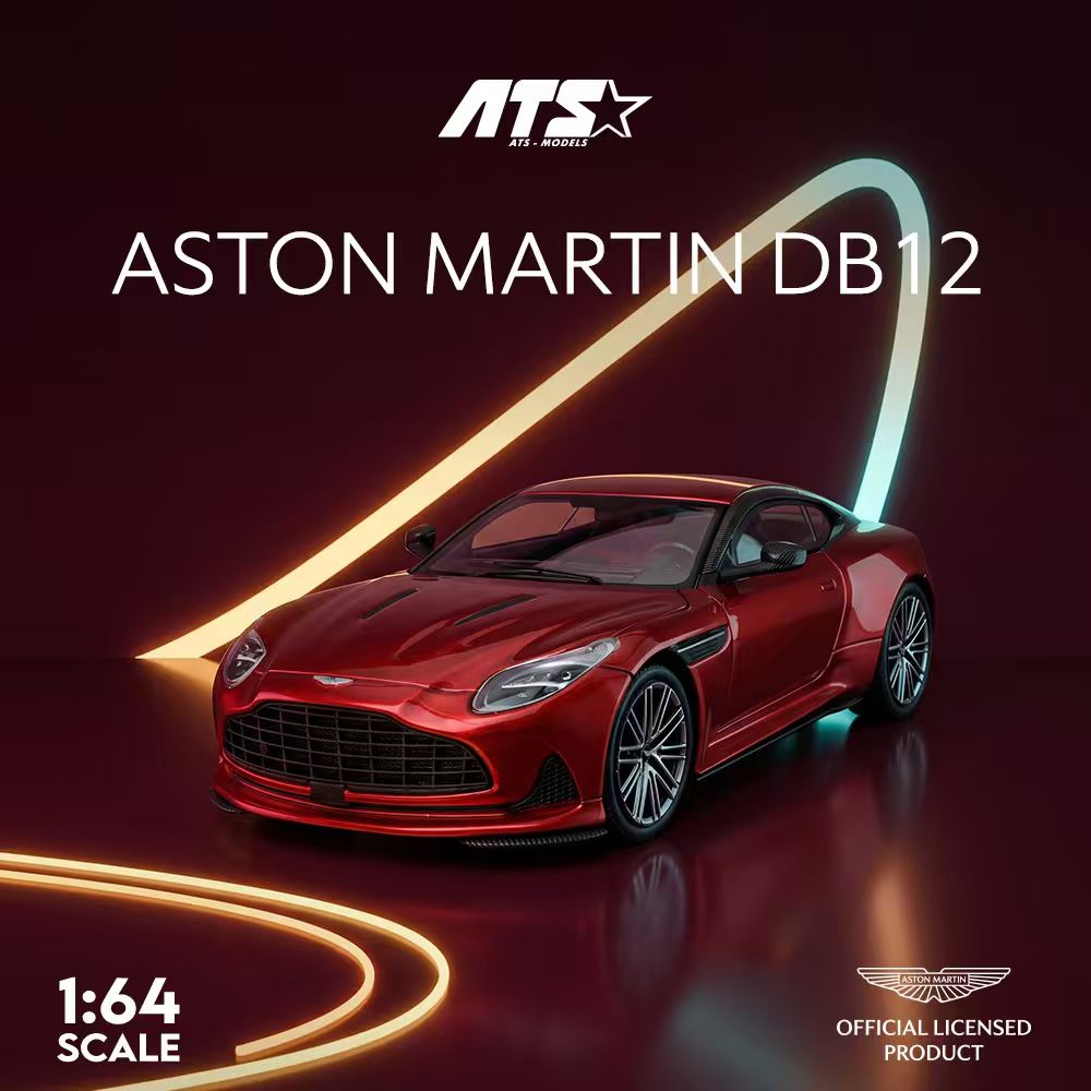 Preorder] ATS Model 1:64 Aston Martin DB12 (2 Colours) ATS881304