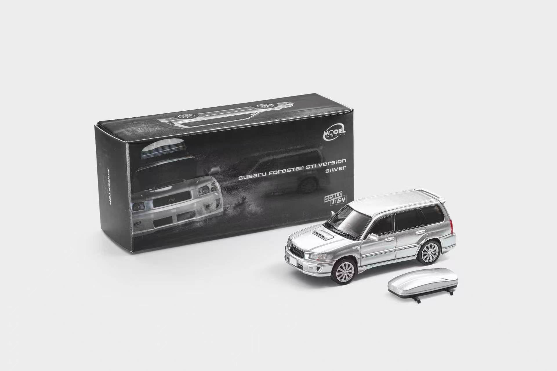 Preorder] ModelModel 1:64 Subaru Forester STI Version Silver MM64