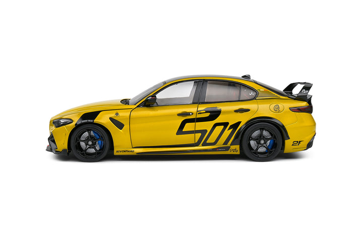 Solido 1:18 ALFA ROMEO GIULIA GTA NAGEMAAKT YELLOW 2022 S1806905