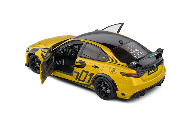 Solido 1:18 ALFA ROMEO GIULIA GTA NAGEMAAKT YELLOW 2022 S1806905