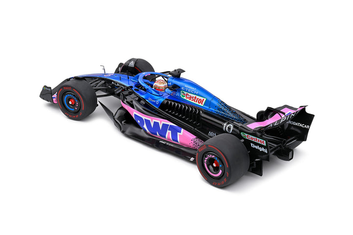Solido 1:18 ALPINE A523 BLUE P.GASLY DUTCH GP 2023 S1811002