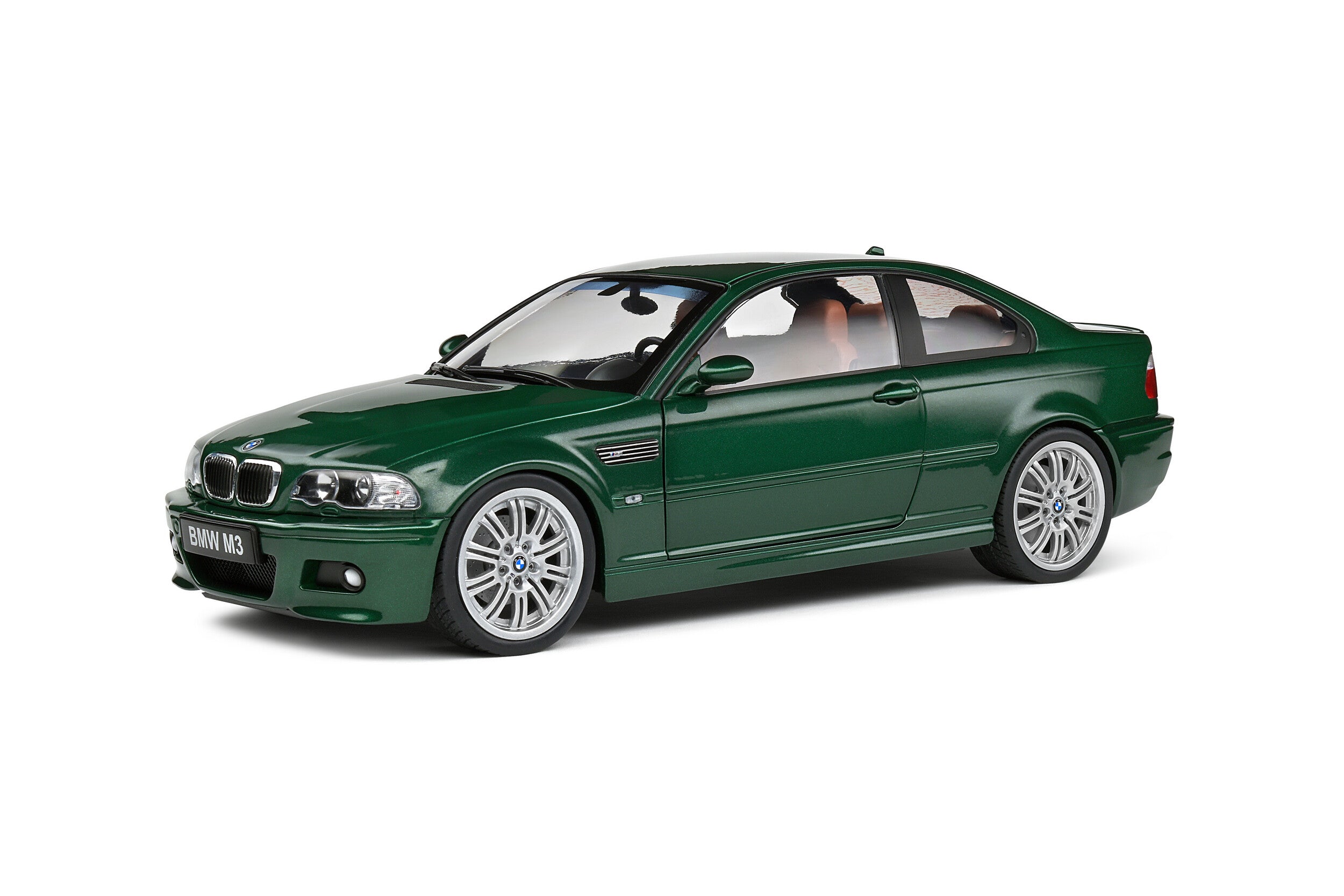 SOLIDO 1:18 BMW E46 M3 COUPÉ GREEN 2000 S1806507 – Horizon Diecast