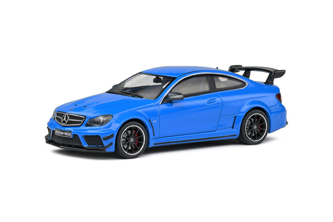 Solido 1:43 MERCEDES-BENZ C63 AMG BLACK SERIES BLUE 2012