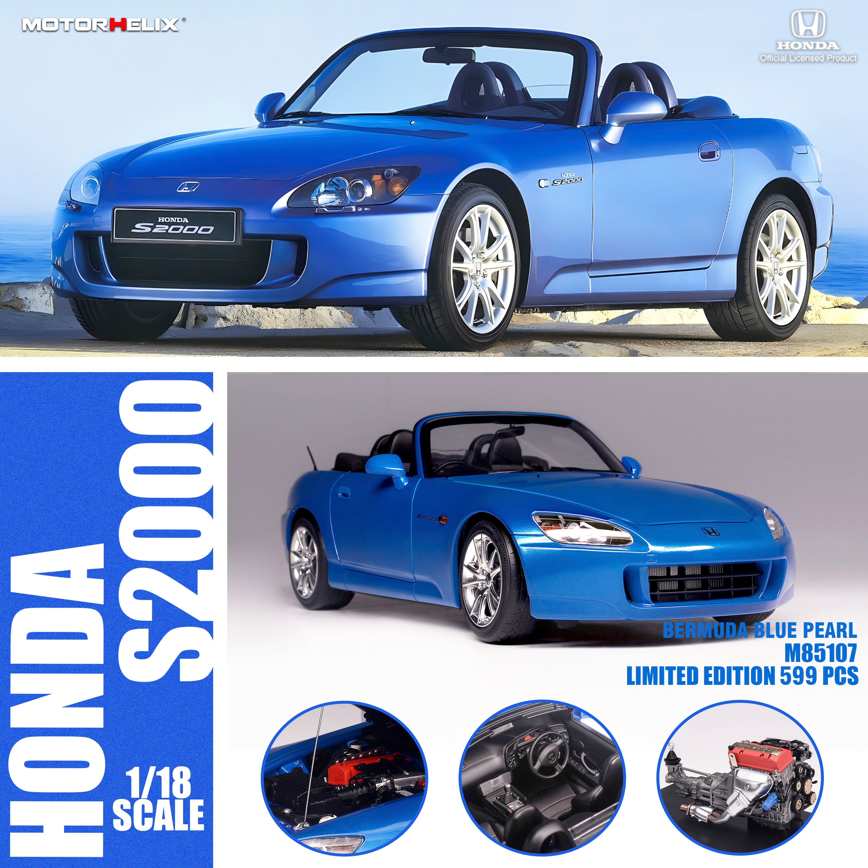 Honda s2000 diecast online