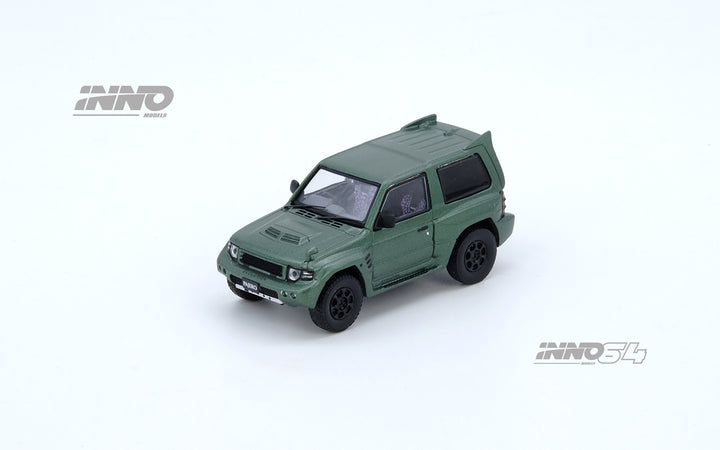 Inno64 1:64 MITSUBISHI PAJERO EVOLUTION Satin Green IN64-EVOP-SGRE