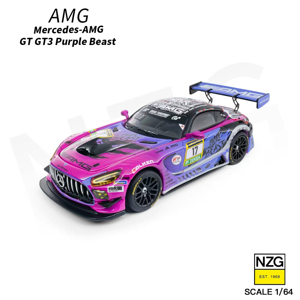Preorder] KILO works 1:64 Mercedes-AMG GT GT3 Nürburgring 24 Hours