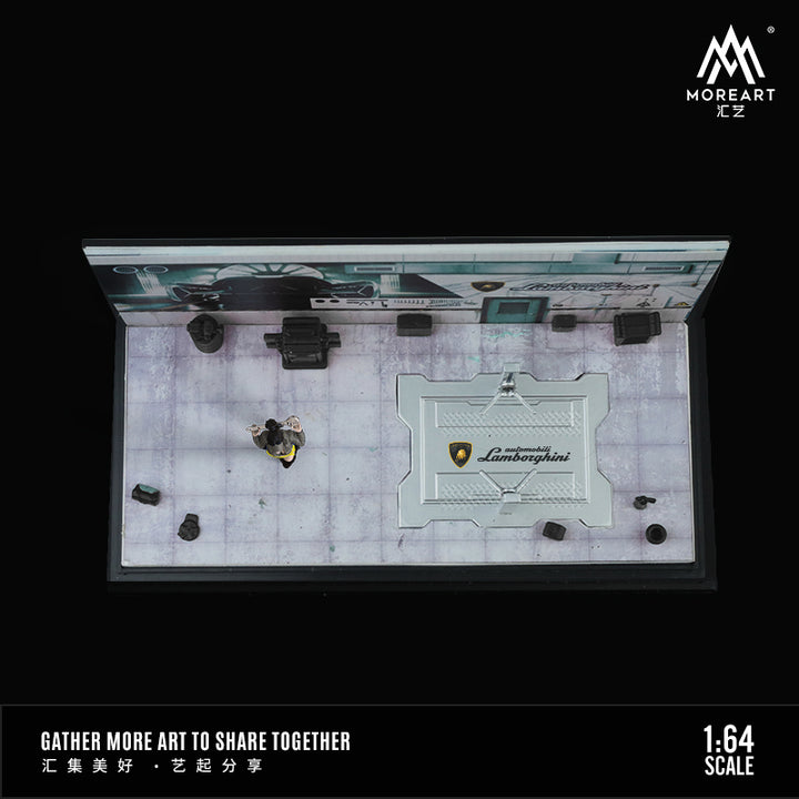 MoreArt 1:64 Lamborghini repair workshop MO901208