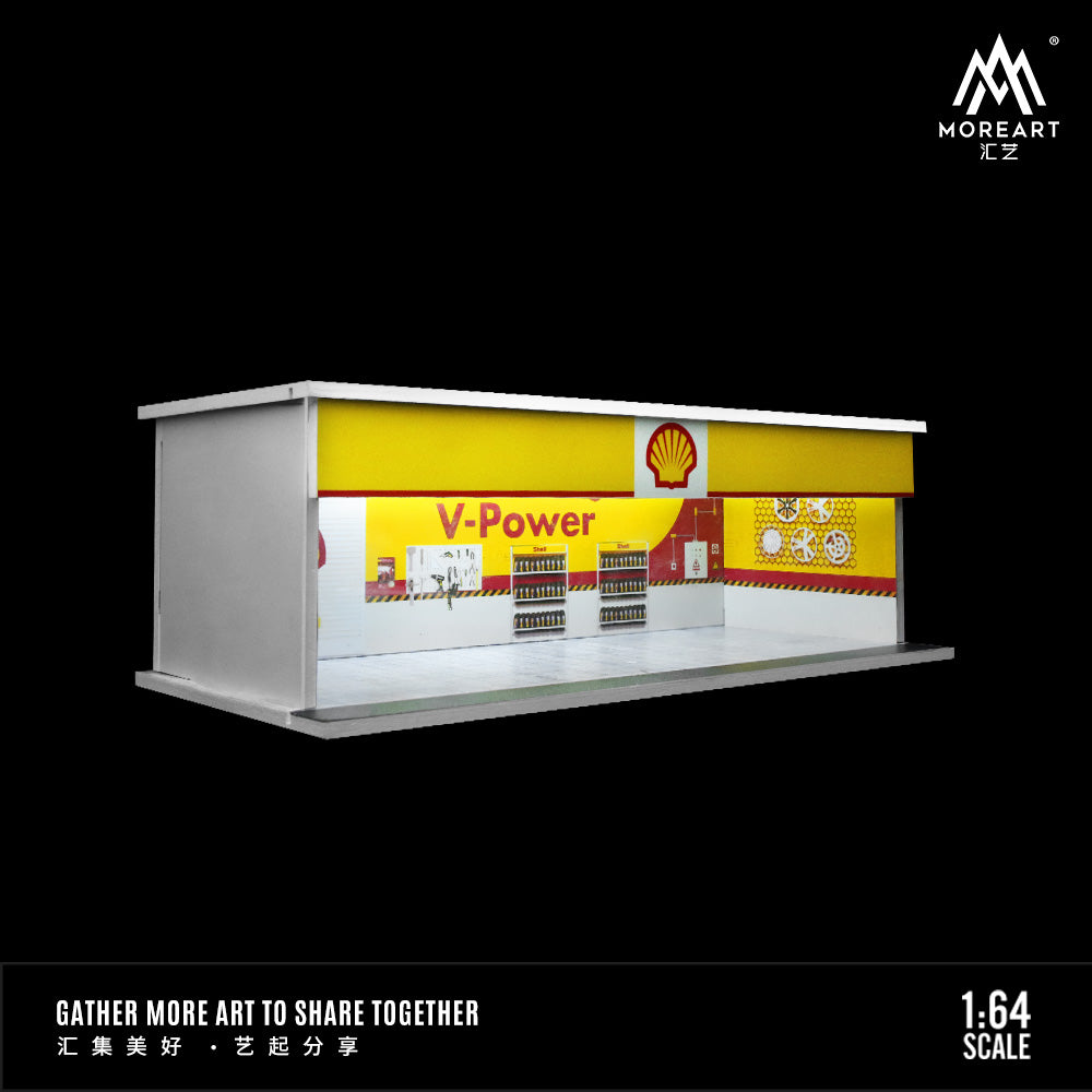 MoreArt 1:64 Shell Maintenance Workshop Scene MO914112 – Horizon