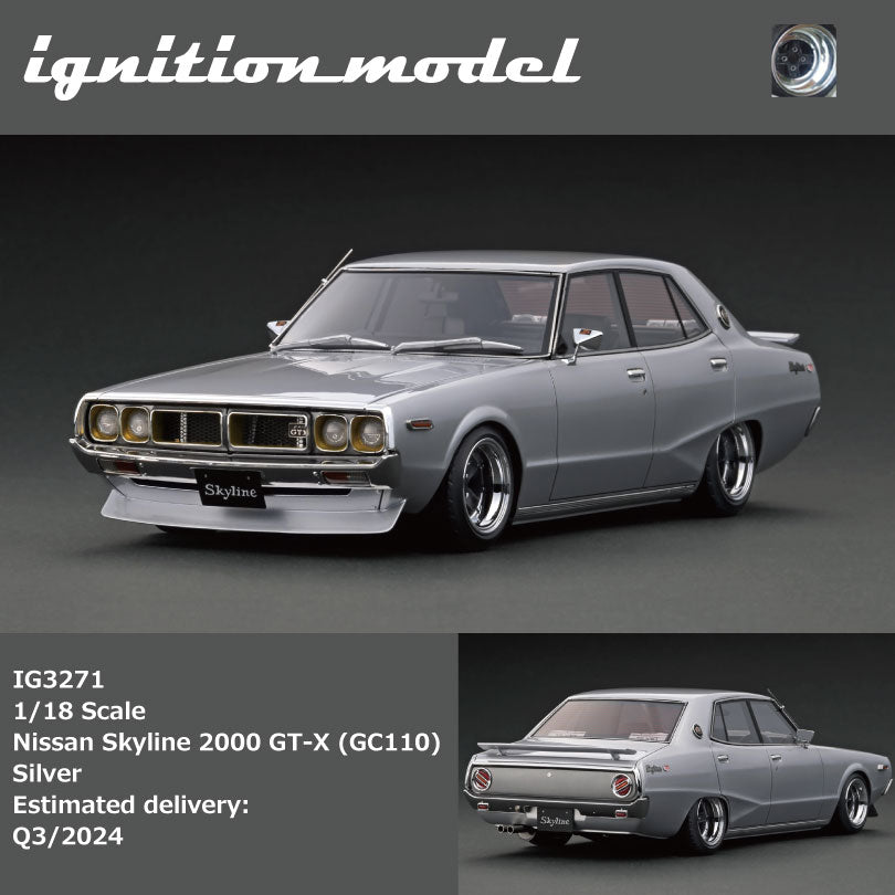 ignition model 1／18 Nissan Laurel 2000SGX (C130) Metallic White／Purple  (ミニカー)ミニカー :10957798:ハピネット・オンラインYahoo!ショッピング店 - 通販 - Yahoo!ショッピング - ゲーム、おもちゃ