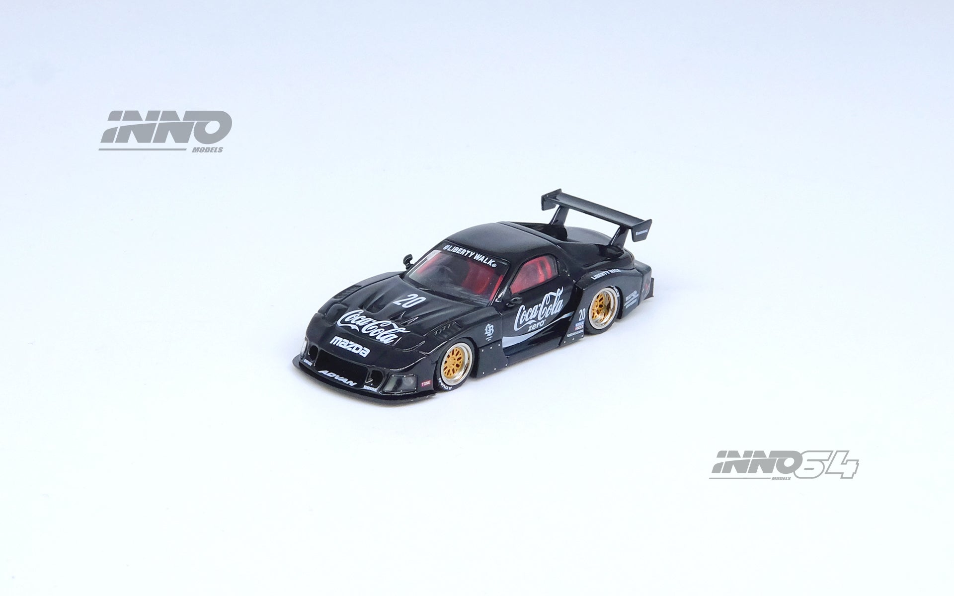 Inno64 1:64 Mazda RX7 (FD3S) LB-SUPER SILHOUETTE IN64-LBWK