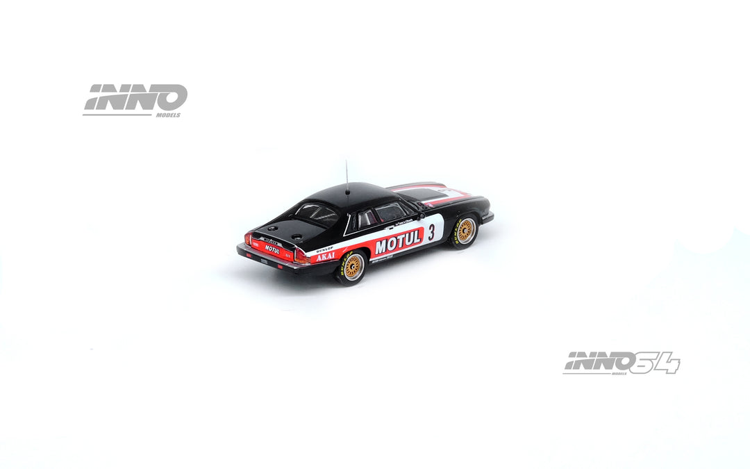 Inno64 1:64 Jaguar XJ-S TWR #3 "TEAM MOTUL" European Tooling Car Championship 1982 T. Walkinshaw / C. Nicholson IN64-XJS-TWR3 rear