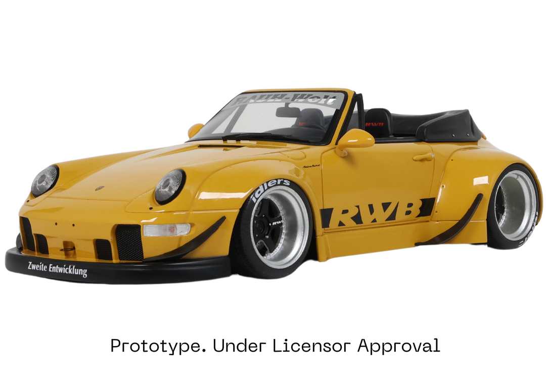 GT Spirit 1:18 RWB Bodykit Nohra Yellow 2023 GT450