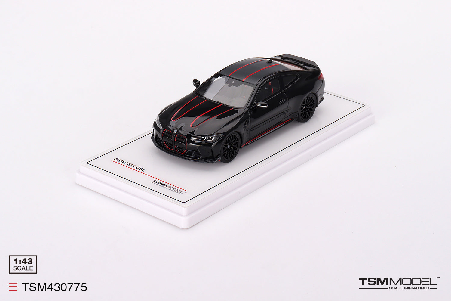 TSM 1:43 BMW M4 CSL Black Sapphire TSM430775 – Horizon Diecast