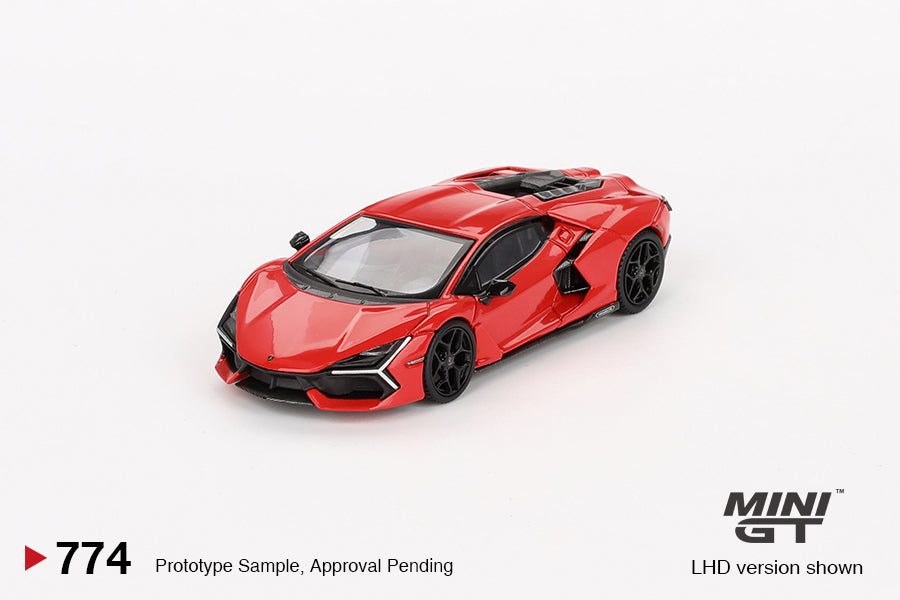 Mini GT 1:64 Lamborghini Revuelto Arancio Dac Lucido MGT00774