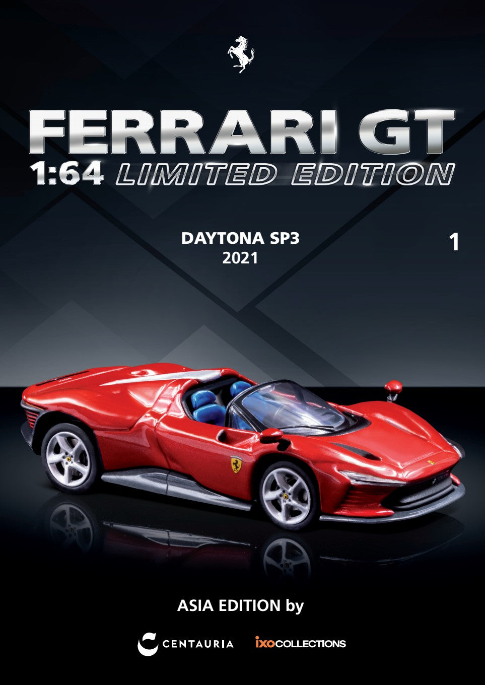 CENTAURIA & IXOCOLLECTIONS Ferrari GT 1:64 Limited Edition DAYTONA SP3 2021 - English Version