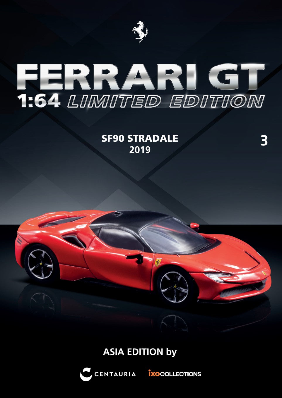 CENTAURIA & IXOCOLLECTIONS Ferrari GT 1:64 Limited Edition SF90 STRADALE 2019 - English Version
