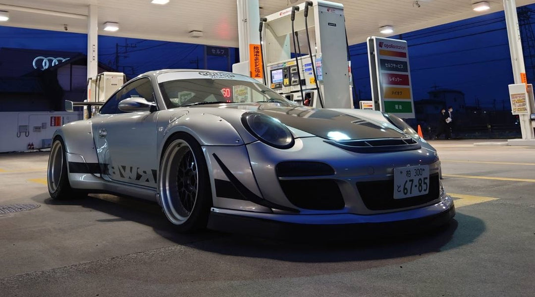 GT Spirit 1:18 Porsche RWB ABU SILVER 2024 GT483