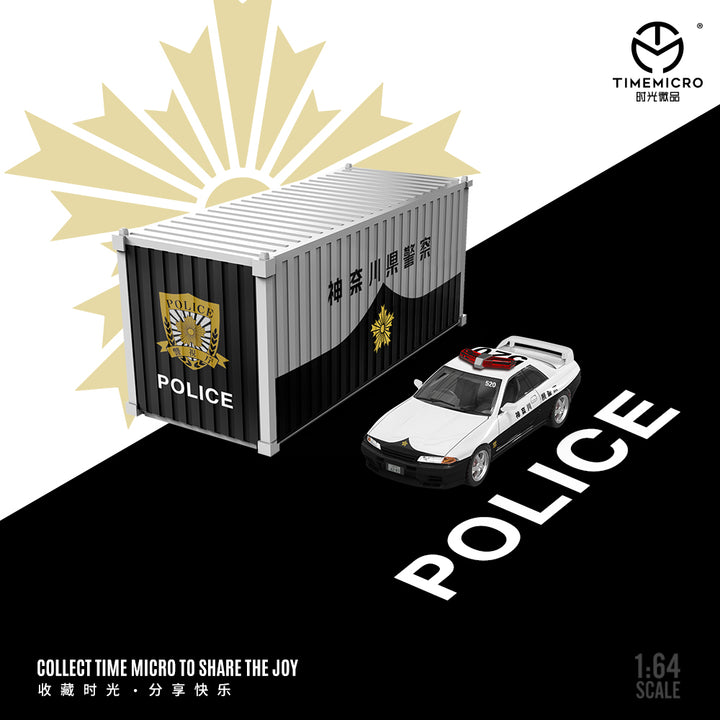 TimeMicro 1:64 Nissan GTR R32 Police Set (3 Variants)