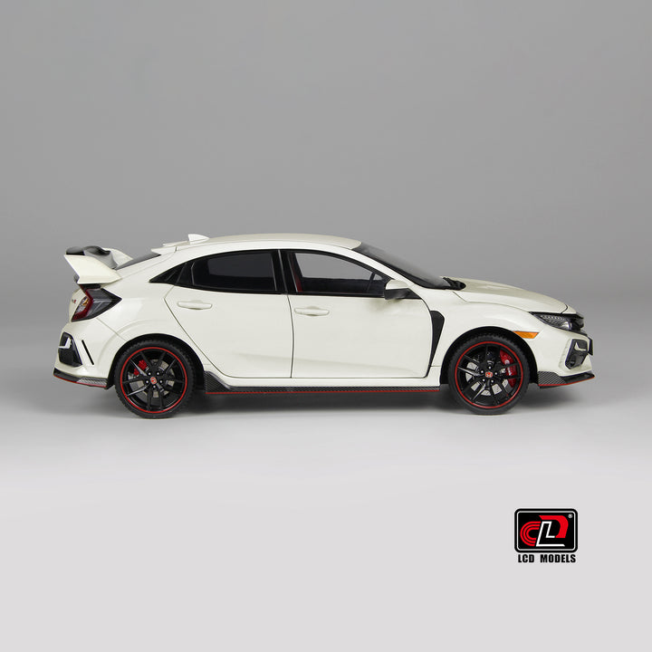 LCD 1:18 Honda Civic TYPE R FK8 - White LCD18005B-GW
