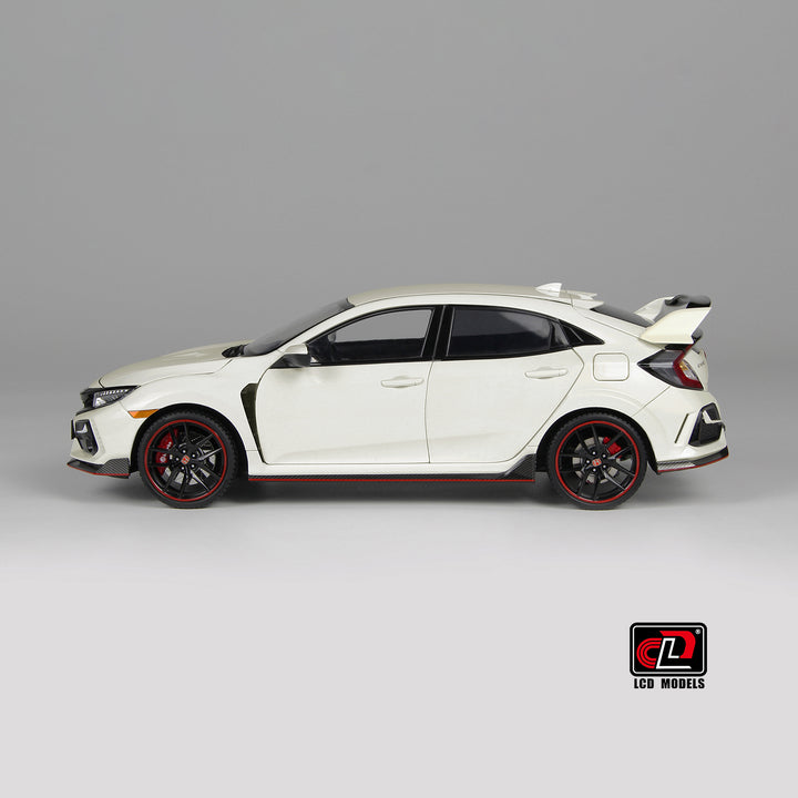 LCD 1:18 Honda Civic TYPE R FK8 - White LCD18005B-GW