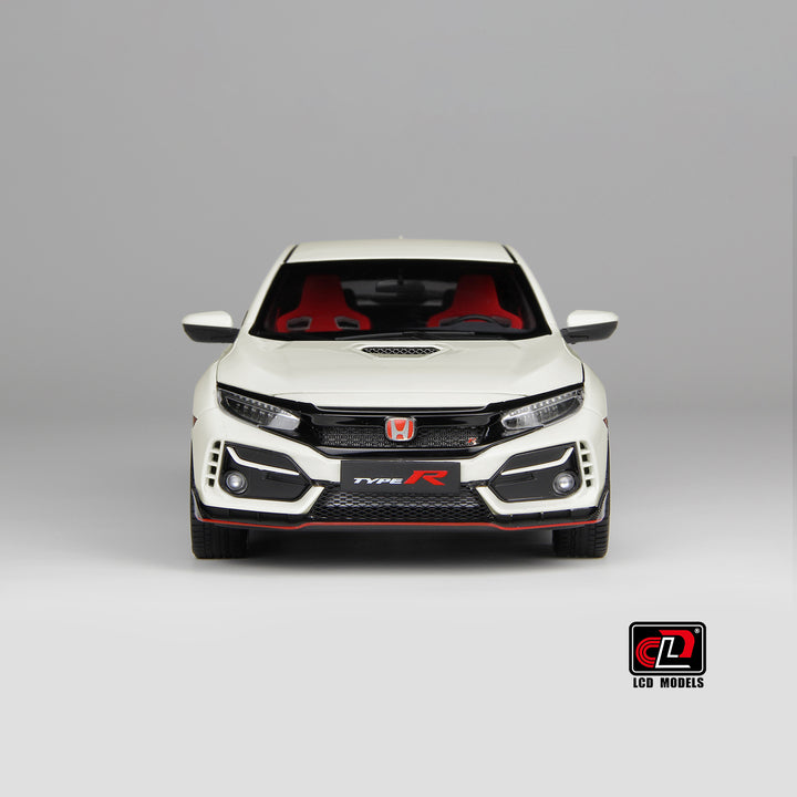 LCD 1:18 Honda Civic TYPE R FK8 - White LCD18005B-GW