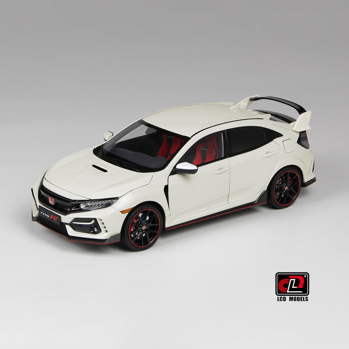 LCD 1:18 Honda Civic TYPE R FK8 - White LCD18005B-GW