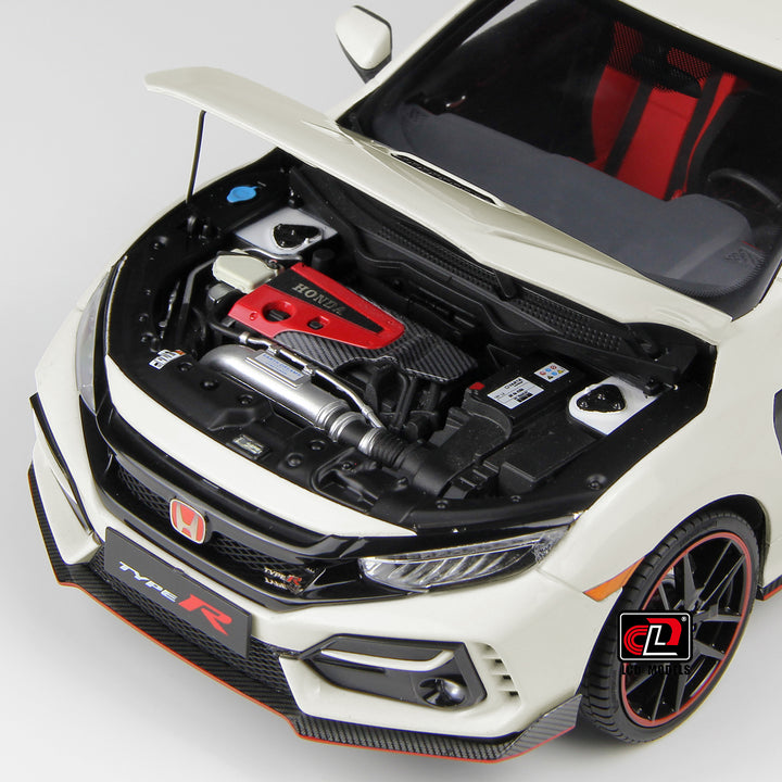 LCD 1:18 Honda Civic TYPE R FK8 - White LCD18005B-GW
