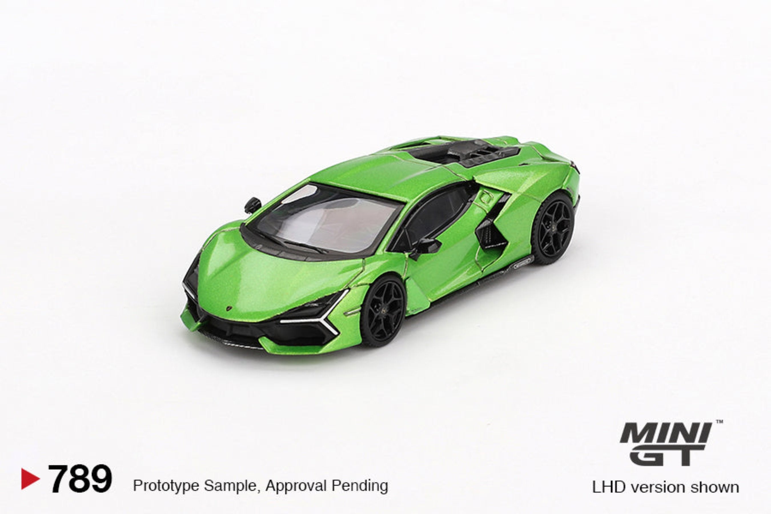 Lamborghini Revuelto グリーン ミニカー Preorder] MINIGT 1:64 Lamborghini Revuelto Verde Selvans