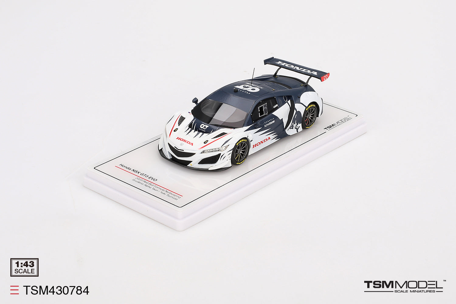 新品 希少！1/43 ホンダ純正 TSM 新型 ホンダ パイロット ブルー 新品 希少！1/43 ホンダ純正 TSM 新型 ホンダ パイロット ブルー