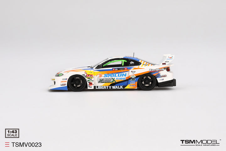 TSM 1:43 Nissan Silvia (S15) LB-Super Silhouette #555 2023 TSMV0023