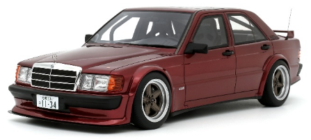 RAUH-Welt Begriff 190E 2.5-16 1/18 レッド OttO 1:18 RAUH-WELT REPUBLIK 190E 2.5-16 ALMANDINE RED 512