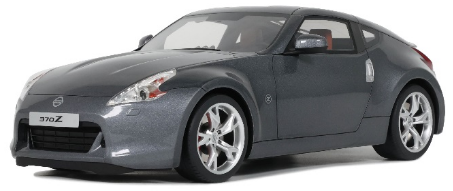 OttO 1:18 NISSAN 370 Z GUN GREY KAD 2009