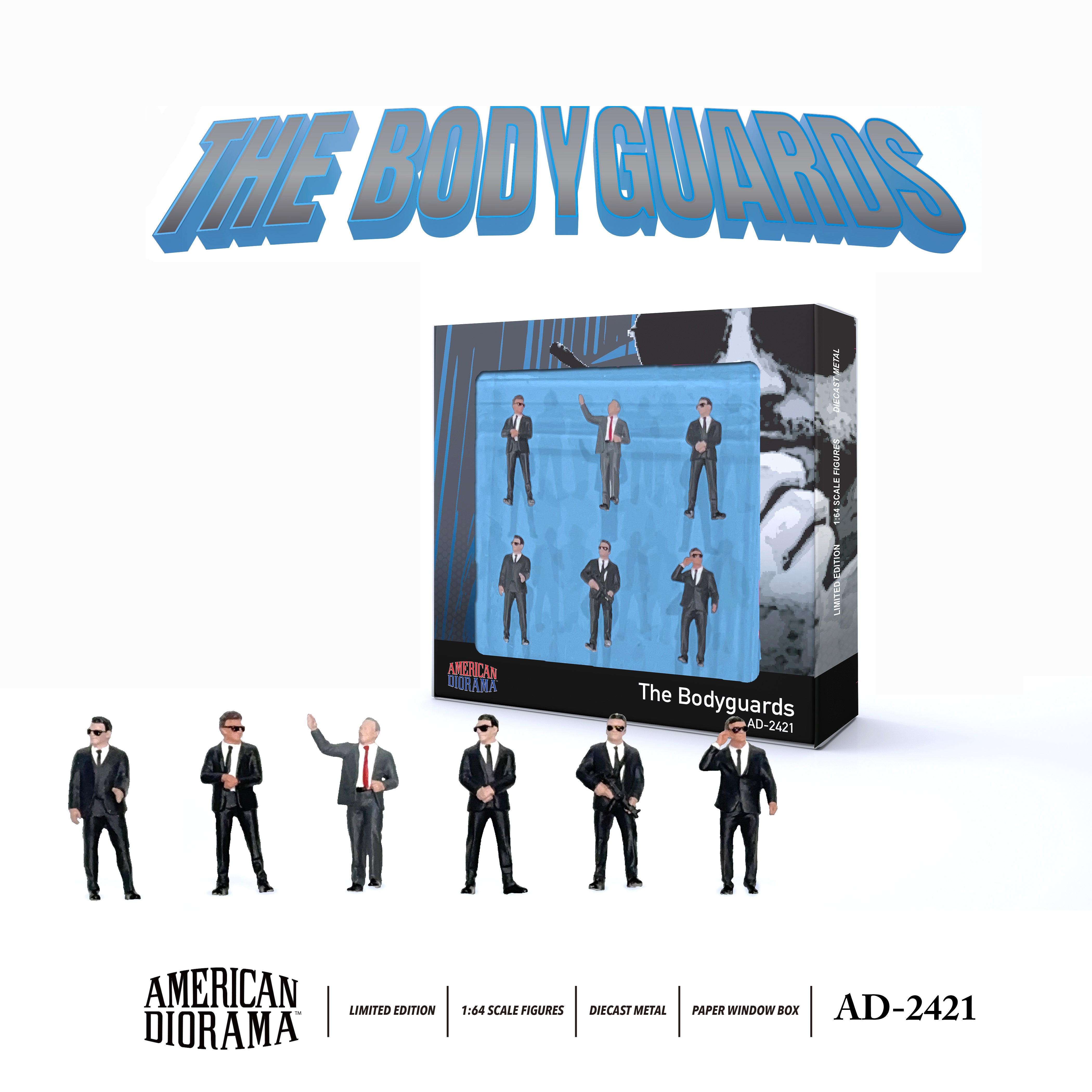 American Diorama 1:64 The Bodyguards – Horizon Diecast