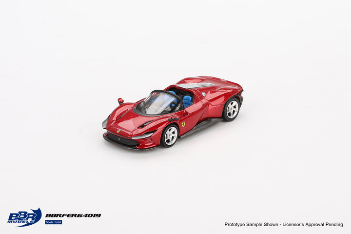 BBR Model 1:64 Ferrari Daytona SP3 Rosso Imola BBRFER64019