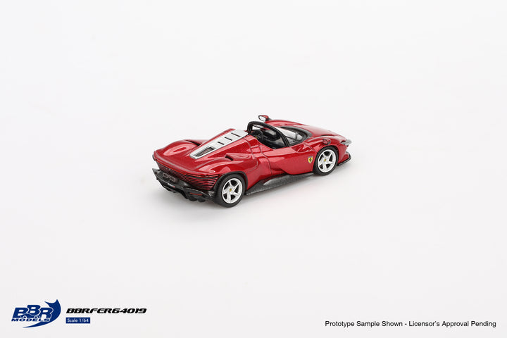 BBR Model 1:64 Ferrari Daytona SP3 Rosso Imola BBRFER64019