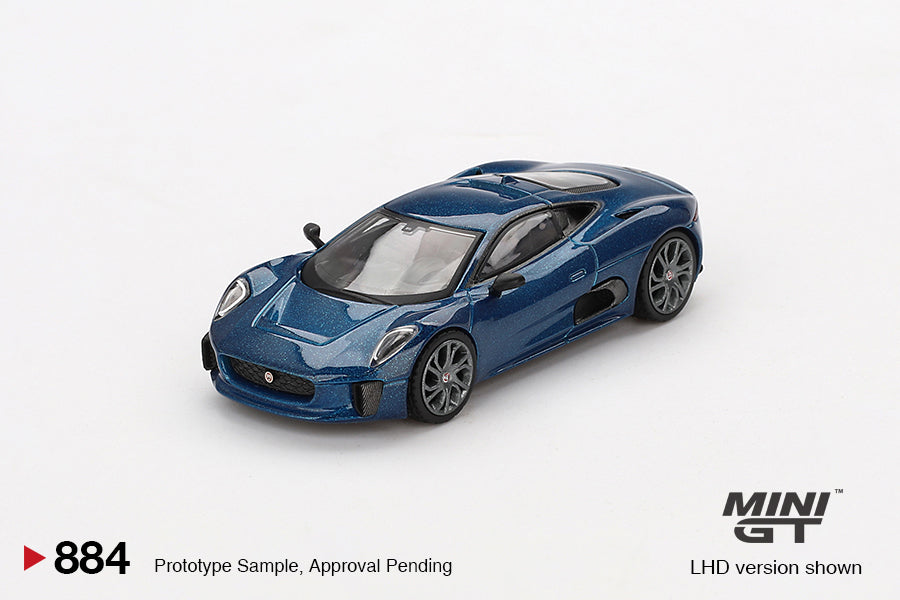 Mini GT 1:64 Jaguar C-X75 Blue MGT00884 – Horizon Diecast