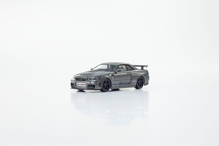 Kyosho 1:64 NISSAN SKYLINE GT-R with LED (NISMO BNR34 CRS Version) 07130LGR