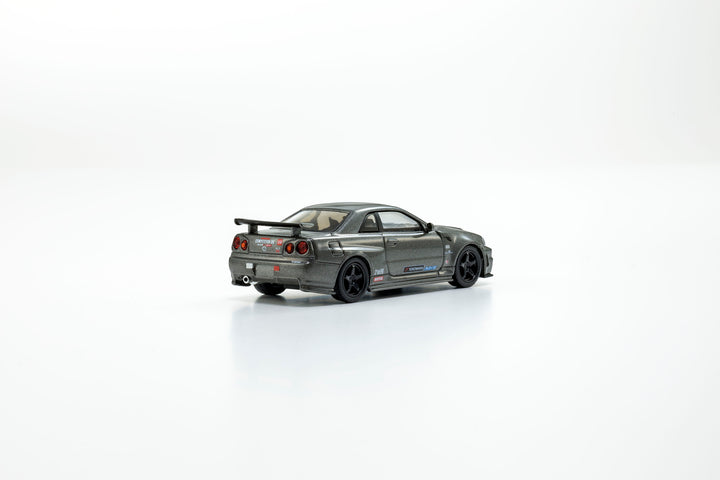 Kyosho 1:64 NISSAN SKYLINE GT-R with LED (NISMO BNR34 CRS Version) 07130LGR