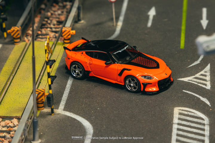Tarmac Works 1:64 Nissan VeilSide FFZ400 Fairlady Z Orange T64G-074-OR