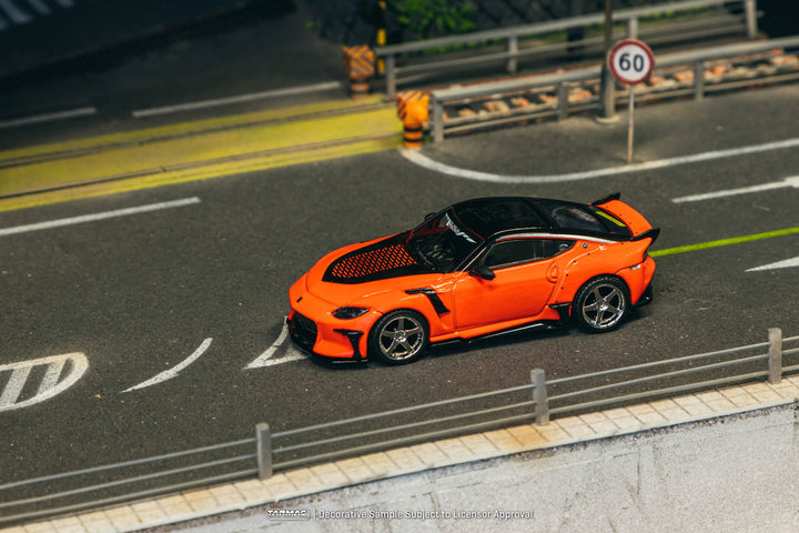 Tarmac Works 1:64 Nissan VeilSide FFZ400 Fairlady Z Orange T64G-074-OR