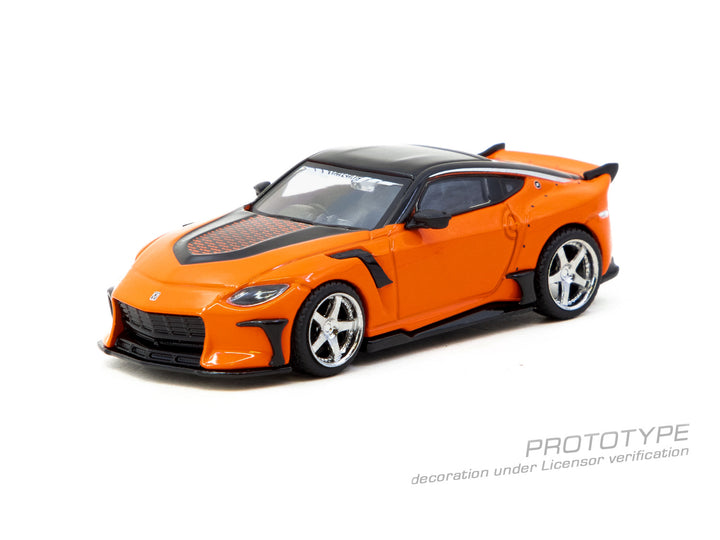 Tarmac Works 1:64 Nissan VeilSide FFZ400 Fairlady Z Orange T64G-074-OR