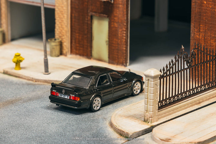 Tarmac Works 1:64 Mercedes-Benz 190 E 2.5-16 EVO 1 Blue-Black metallic T64G-057-BK