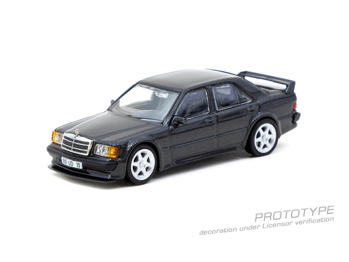 Tarmac Works 1:64 Mercedes-Benz 190 E 2.5-16 EVO 1 Blue-Black metallic T64G-057-BK