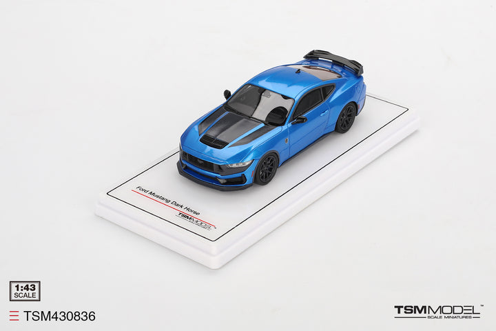 TSM 1:43 Ford Mustang Dark Horse 2024 Grabber Blue TSM430836