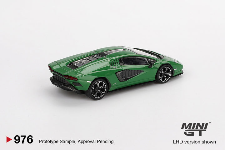 MINIGT 1:64 Lamborghini Countach LPI 800-4 Verde Medio MGT00976
