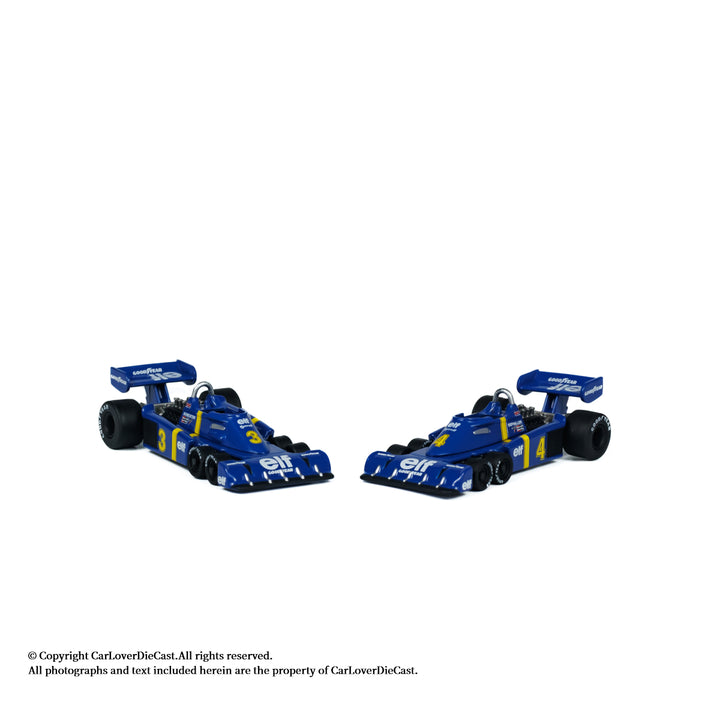 Kyosho 1:64 Tyrrell P34 1976 NO.3 / NO.4 Chinese Version K07038B1-CL / K07038B2-CL