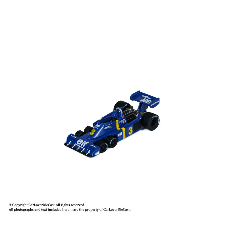Kyosho 1:64 Tyrrell P34 1976 NO.3 / NO.4 Chinese Version K07038B1-CL / K07038B2-CL